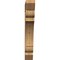 Ekena Millwork Olympic Slat Rough Sawn Bracket, Western Red Cedar, 6"W x 38"D x 42"H BKT06X38X42OLY06RWR - alternate 3